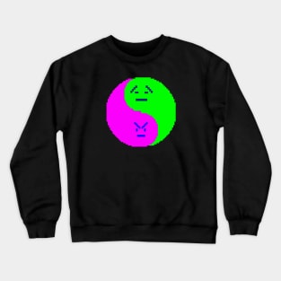 Yin Yang Mooninites Crewneck Sweatshirt